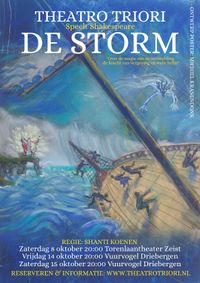 poster De storm Theatro Triori